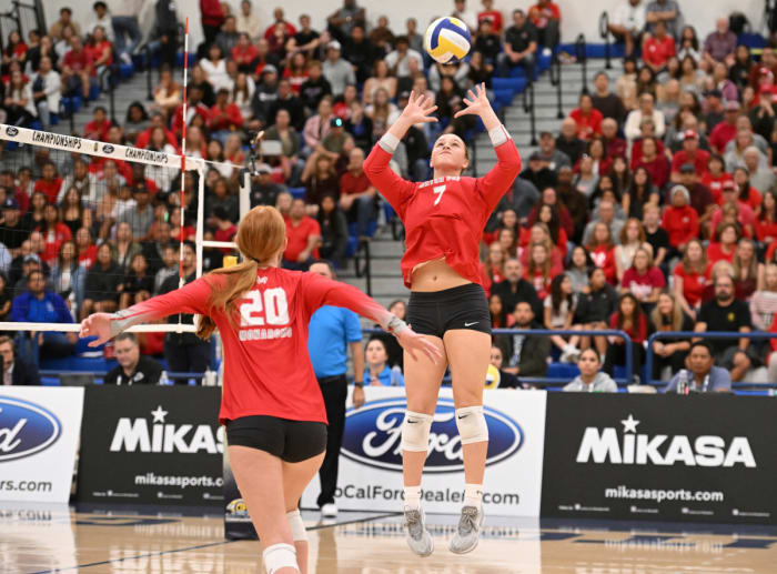Mater Dei 3, Mira Costa 0 2023 girls vball SS D1 championship by Heston Quan 11-04-2023110420239